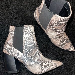 Snake booties (boots)